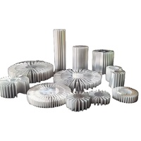 10mm 23mm 28mm 36mm 41mm 52mm 90mm 100mm dissipateur de chaleur en aluminium pour 20W 30W 50W 100W lumière LED COB haute puissance