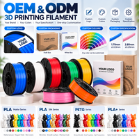 Filamen PLA-Basic Berkualitas Tinggi Mipai 1.75mm 1KG per Gulungan Warna Pink kompatibel dengan semua printer 3D FDM Satu Warna