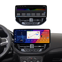 Vente flash : Lecteur multimédia DVD stéréo pour voiture de 12,3 pouces avec kit d'installation complet pour Jeep Compass 2017