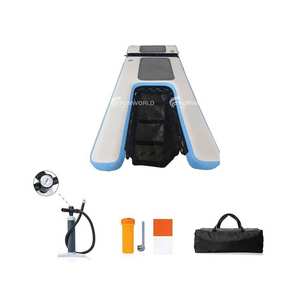 <span class=keywords><strong>Rampa</strong></span> flotante inflable del perro del paso de la <span class=keywords><strong>piscina</strong></span> del diseño adaptable <span class=keywords><strong>para</strong></span> el tablón del perrito de los deportes acuáticos del animal doméstico de la fábrica de China - Product Image 2