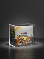 Boîte de rangement acrylique pour boosters Pokémon, avec protection magnétique et anti-UV, pieds en caoutchouc