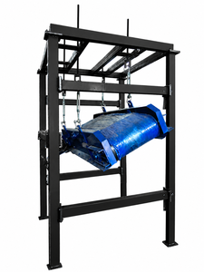 Nueva Máquina Separadora Magnética en Seco de 3 Discos, Alta Rigidez, Capacidad de 60-120t/h, Accionamiento por Motor y Bomba, 220V/380V - Product Image 3