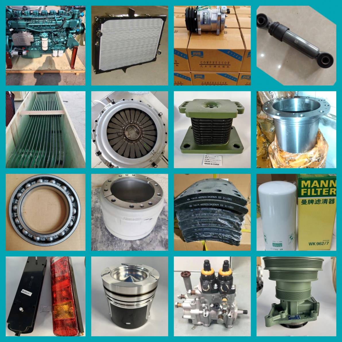 ୨୧ K1130410009a0 Water Tank Foton Aumark Spare Parts - High-quality