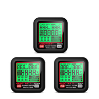 HABOTEST HT97D Détecteur de polarité de prise électrique, testeur de séquence de câblage, détecteur de tension domestique, testeur de fuite de courant, interrupteur de test EU