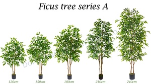Árbol de Ficus <span class=keywords><strong>Artificial</strong></span> de 180 cm, Decorativo para Hoteles y Oficinas, Marca Bossion Fashion - Product Image 5