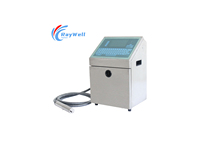 Industriële automatische CIJ eco-solvent dye inkjetprinter met flexografische media-ondersteuning voor kleine karaktercodering, Wi-Fi/USB