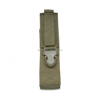 Vente en gros Tactique Molle Simple MP5 Magazine Molle Mag Pouch Porte-bâton Lampe de poche Poche avec boucle à dégagement rapide