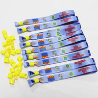 Bracelets de sublimation personnalisés de haute qualité, vos propres bracelets en polyester avec message ou logo, bracelet en tissu