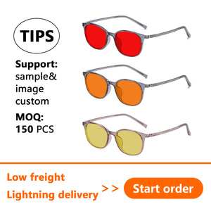 Óculos Anti Luz Azul Laranja OEM Óculos Bloqueadores de Luz Azul Óculos de Leitura com Lente Vermelha - Product Image 2