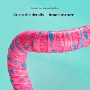 Xe đạp PU + EVA Dây đai ghi đông đi xe đạp ngoài trời Băng ghi đông xe đạp chống trượt Nhẹ Xe đạp đường bộ Carbon đen - Product Image 3