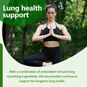 Té para Limpiar los <span class=keywords><strong>Pulmones</strong></span>, Suplemento Herbal Natural Vegano Sin OMG para el Bienestar Pulmonar de los <span class=keywords><strong>Fumadores</strong></span> - Product Image 3