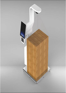 Özelleştirilmiş Self servis dokunmatik ekran havaalanı akıllı bagaj havaalanı muayene QR ile bagaj tarayıcı kiosk ölçme tartım - Product Image 2