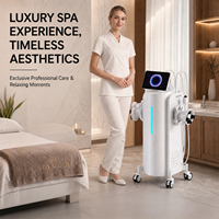 Appareil de remodelage corporel multifonction à sphères roulantes avec 7 poignées interchangeables, EMS, chaleur et drainage lymphatique pour spa