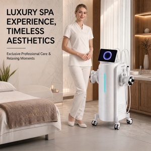 Appareil de remodelage corporel multifonction à sphères roulantes avec 7 poignées interchangeables, EMS, chaleur et drainage lymphatique pour spa - Product Image 4