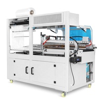 Machine d'emballage automatique de scellant de découpe de barre en L de film POF Machine d'emballage de tunnel thermorétractable en PP PVC pour bouteille de boîte de parfum