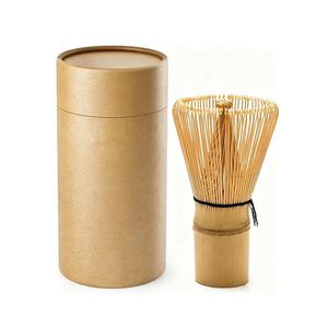 Wholesale Best Quality Matcha <b>Tea</b> Chasen <b>Set</b> Custom logo Handmade Bamboo Matcha Whisk with Paper Box - Product Image 1