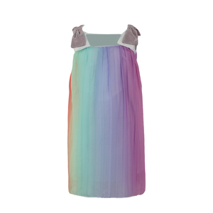 Vestido <span class=keywords><strong>de</strong></span> malla con cuello redondo personalizable, traje <span class=keywords><strong>de</strong></span> niña unicornio con lentejuelas brillantes <span class=keywords><strong>para</strong></span> <span class=keywords><strong>fiesta</strong></span> informal <span class=keywords><strong>para</strong></span> niños, diseño <span class=keywords><strong>de</strong></span> patrón <span class=keywords><strong>de</strong></span> dibujos animados - Product Image 2