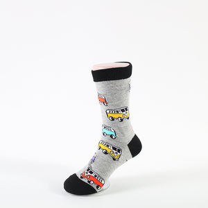 Socks OEM High Quality Custom Knitted Bamboo <strong>Car</strong> Watermelon Animal Crew Socks - Product Image 3