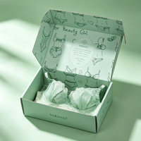 Boîte d'expédition en carton ondulé personnalisée avec impression couleur intégrale, boîte d'emballage personnalisée avec logo pour lingerie et soutien-gorge