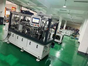 Dùng một lần tự động 150 PCS/min cốc giấy máy Trung Quốc nhà máy các tông cà phê carton cup máy sản xuất - Product Image 3