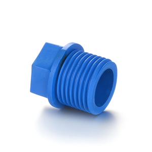 Manufacturer PVC din standard threaded pipe fittings male Plug