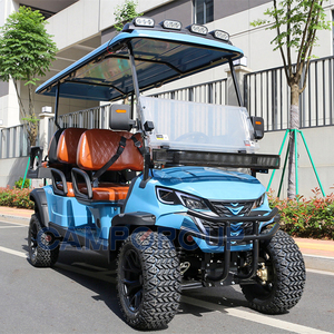 Voiture de golf électrique 6 places, 6 places, <span class=keywords><strong>vintage</strong></span>, 4 roues, camion, toit ouvert - Product Image 1