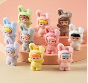 ตุ๊กตาเรซิ่นรูปกระต่ายหูใหญ่ น่ารัก สไตล์การ์ตูน หน้าโกรธ ของตกแต่ง DIY แบบสุ่ม  สำหรับตกแต่งรถยนต์ - Product Image 3