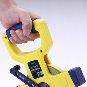 लोगो कस्टम के साथ सबसे ज्यादा बिकने वाला 20 मीटर 30 मीटर 50 मीटर 100 मीटर लंबा मापने वाला टेप एबीएस ओपन केस स्टील टेप माप - Product Image 6