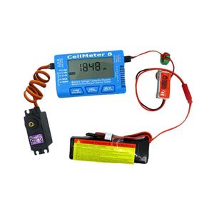 RC cellmeter 8 1S-8S Công suất điện áp Checker Meter Lipo Li-ion NiMH Pin Tester - Product Image 5