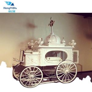 Venta caliente White Hearse Van en Jamaica Funeral Carruaje tirado por manguera para la venta - Product Image 4