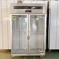 Support à Viande en Verre Suspendu pour Réfrigérateur en Acier Inoxydable, Étagère Réfrigérée pour Porc et Bœuf avec Crochet Offert