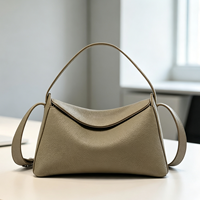 Tas Tangan Tote Kulit Asli Wanita Kualitas Tinggi Baru, Tas Selempang Multiway Tahan Air, Tas Bahu, Tas Satchel, Tas Travel