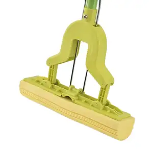 Bathroom Absorbent Sponge Mop Home Use Floor Cleaning Durable Simple Design Mop Logo Customized Cheap Price Mop