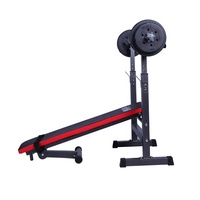 Banc simple multifonctionnel personnalisé et support d'haltères équipement de fitness pliant à domicile pour lit d'haltérophilie et banc d'haltères