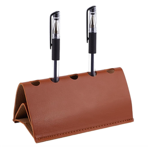 Креативный держатель для ручек из искусственной кожи - Product Image 1