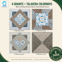 Autocollant de sol auto-adhésif, carrelage de sol à coller, PVC vinyle imperméable, style méditerranéen, décoration vintage pour la maison, époxy 3D