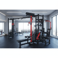 Équipement de musculation avec station multi-stack, multifonction, nouveau design, jungle multifonction à 5 stations