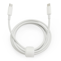 Câble de Charge USB-C vers USB-C avec Blindage Tressé, Charge Rapide 3.1A, Longueur 1m/2m, Compatible iPhone et Ordinateur