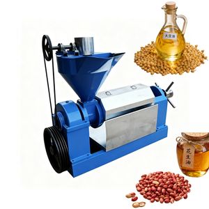 Máquina Expulsora de Aceite de Sésamo de Fácil Mantenimiento para Uso Doméstico, Certificación CE, Prensado en Frío y Caliente, Automática, de Alta Capacidad, en Acero Inoxidable - Product Image 1