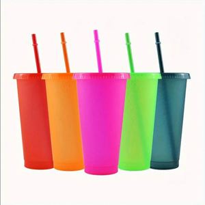Meilleure Vente – Lot de 50 Gobelets en Plastique PP Écologiques Grande Capacité, Design Scintillant Iridescent, Tendance Minimaliste Moderne - Product Image 1