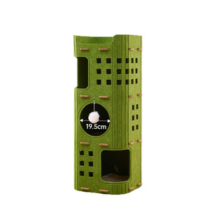 <span class=keywords><strong>Casa</strong></span> para Gatos de Color Verde en Oferta, Decoración para Interiores, Cama Cueva de Dos Pisos en Forma de Cubo, Decoración para el Hogar - Product Image 6