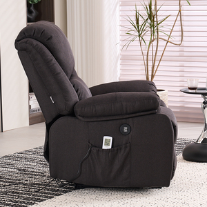 Chaise simple électrique réglable de sofa de relaxation de puissance de loisirs avec la télécommande et l'USB - Product Image 5