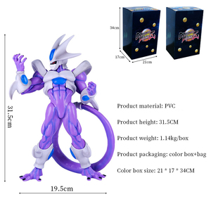 Figura de Colección de Goku <span class=keywords><strong>Super</strong></span> Saiyan Dorado de <span class=keywords><strong>Dragon</strong></span> <span class=keywords><strong>Ball</strong></span> Z, 31.5cm, Figuras de Anime de PVC <span class=keywords><strong>en</strong></span> Caja, Decoraciones - Product Image 2