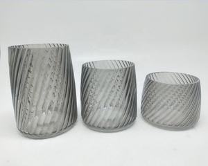 Hot Selling French Vintage Green Flower Home Decor Luxury Glass <strong>Crystal</strong> <strong>Vase</strong> - Product Image 3