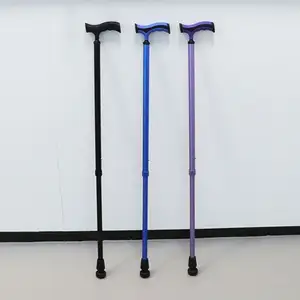 뜨거운 판매 알루미늄 합금 높이 조절 접이식 텔레스코픽 블라인드 워킹 스틱 롤링 지팡이