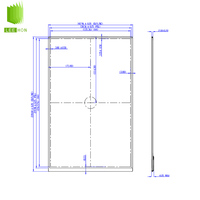 شاشة عرض LCD عمودية AUO مقاس 10.1 بوصة بدقة 1600×2560 من نوع IPS، شاشة مراقبة لسرير العناية المركزة G101QAN01.1، وحدات LCD مقاس 10.1 بوصة