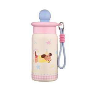 Cute Cartoon Insulated Water Bottle 500Ml Stainless Steel Office Use Thermal Insulation Portable For Women - Product Image 5