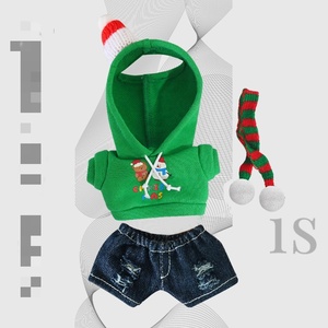 Disfraz de Payaso de Dibujos Animados, Disfraz de Pequeño Diablo Navideño, <span class=keywords><strong>Ropa</strong></span> de Diseñador, Atuendo de Lujo, <span class=keywords><strong>Ropa</strong></span> y Accesorios <span class=keywords><strong>para</strong></span> Muñecas Labubu - Product Image 5