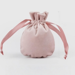 Sac Hula en velours haut de gamme pour le rangement des bijoux, pochette en tissu, pochette décorative, sac à cordon, emballage cadeau écologique - Product Image 6