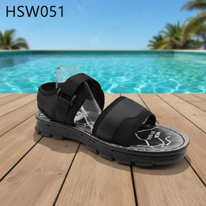 HY, Sandales d'été pour homme, style jardin, grandes tailles et largeurs, design à boutons, mode populaire en Afrique, HSW050 - Product Image 4